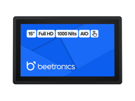 15 Inch All-in-One Touchscreen PC