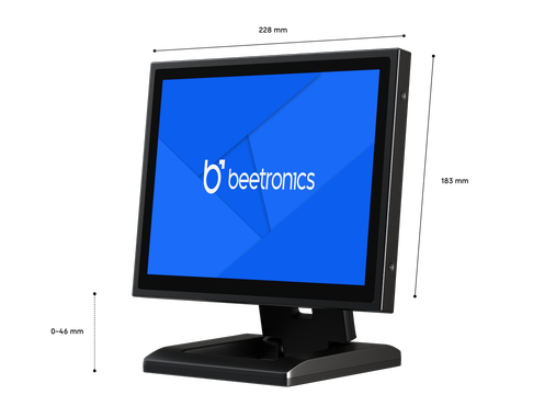 10 Inch Touchscreen Metaal (4:3)