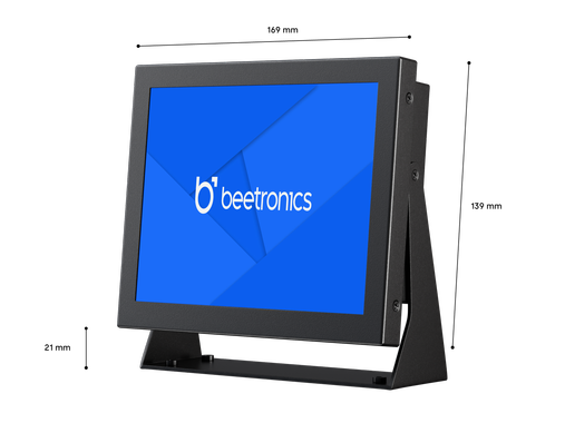 7 Inch Monitor Metaal (4:3)