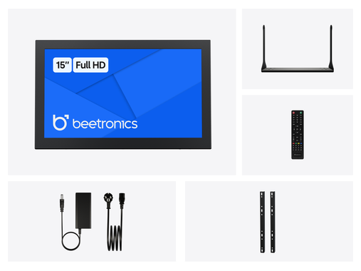 15 Inch Monitor Metaal