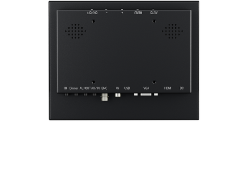 8 Inch Monitor Metaal (4:3)