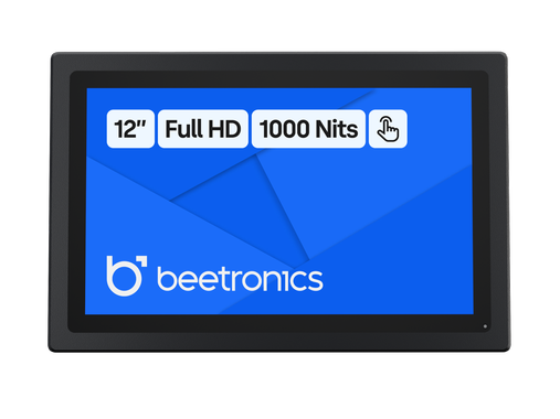 12 Inch Touchscreen Metaal (High-Brightness)