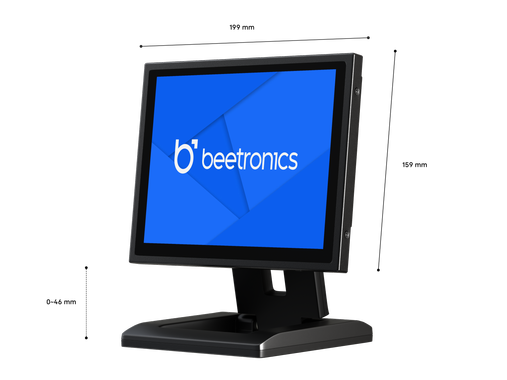 8 Inch Touchscreen Metaal (4:3)