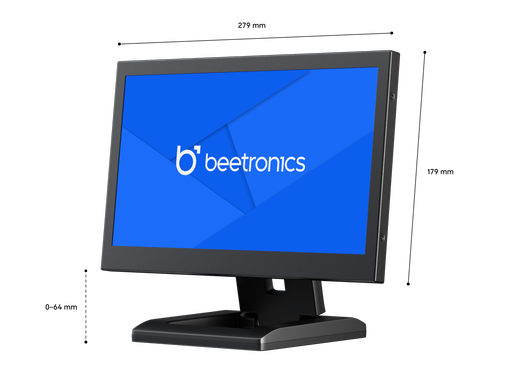 12 Inch Monitor Metaal
