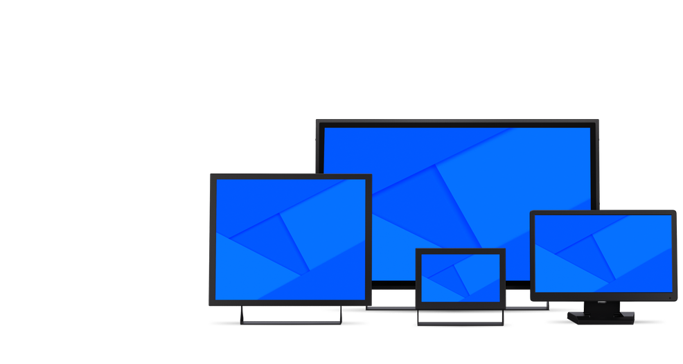 Monitoren en touchscreens